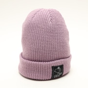 ピーナッツコラボレーションリブニットビーニー PEANUTS COLLABORATION RIB KNIT BEANIE SNMB1026 ラベンダー [ニットキャップ ビーニー]