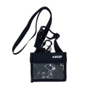ピーナッツコラボレーション パスケース Peanuts Collaboration Passcase SNPC1001 ブラック [チケットホルダー パスケース]