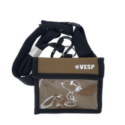 ピーナッツコラボレーション パスケース Peanuts Collaboration Passcase SNPC1001 ブラウン [チケットホルダー パスケース]