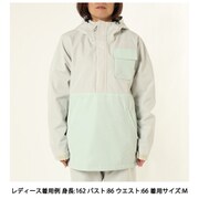 トランスクートプルオーバージャケット TRANSCOOT PULLOVER JACKET TRJ1005 ライトグリーン Mサイズ [スノーボード ウェア ジャケット レディース]