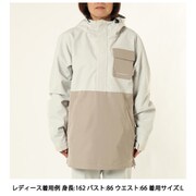 トランスクートプルオーバージャケット TRANSCOOT PULLOVER JACKET TRJ1005 モカ Lサイズ [スノーボード ウェア ジャケット レディース]