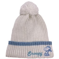 ピーナッツコラボレーションジュニアビーニー PEANUTS COLLABORATION JR BEANIE SNJB1035 オフホワイト [ビーニー ジュニア]