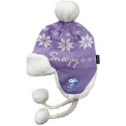 ピーナッツコラボレーションジュニアビーニー PEANUTS COLLABORATION JR BEANIE SNJB1038 ラベンダー [ビーニー ジュニア]