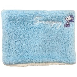 ピーナッツコラボレーション ボアネックウォーマー PEANUTS COLLABORATION JR BOA NECKWARMER SNJN1012 サックス [ネックウォーマー ジュニア]
