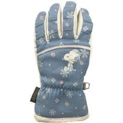 ピーナッツコラボレーション ジュニアグローブ PEANUTS COLLABORATION JR GLOVE SNJG1014 サックス JSサイズ [スキー スノーボード グローブ  ジュニア]