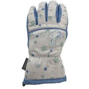 ピーナッツコラボレーション ジュニアグローブ PEANUTS COLLABORATION JR GLOVE SNJG1014 ホワイト JSサイズ [スキー スノーボード グローブ  ジュニア]