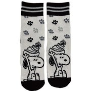 ピーナッツコラボレーション キッズソックス PEANUTS COLLABORATION KIDS SOCKS SNJK2008 ブラック KFサイズ(14-18cm) [スキーソックス キッズ]