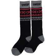 べスプジュニア ソックス VESP JR SOCKS VPJK1003 ブラック JFサイズ(19-23cm) [スキーソックス ジュニア]