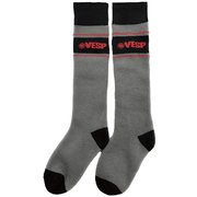 べスプジュニア ソックス VESP JR SOCKS VPJK1004 チャコールグレー JFサイズ(19-23cm) [スキーソックス ジュニア]
