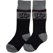 べスプジュニア キッズソックス VESPJR KIDS SOCKS VPJK2003 ブラック KFサイズ(14-18cm) [スキーソックス キッズ]