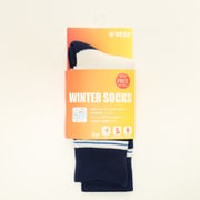 べスプジュニア キッズソックス VESPJR KIDS SOCKS VPJK2003 ホワイト KFサイズ(14-18cm) [スキーソックス キッズ]