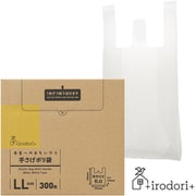 ポリ袋 未来へのおもいやり 手さげポリ袋 LL 300P