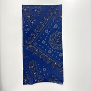 UN739671 [ロングフェイスカバー バンダナ柄 ネイビー]