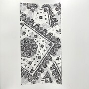 UN739688 [ロングフェイスカバー バンダナ柄 オフホワイト]