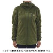 ヴァッシ ミッド フード Vassi Mid Hood Women 606826 Olive Green Mサイズ [スキー ミドルウェア レディース]