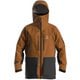 ヴァッシ ゴアテックス ジャケット Vassi GTX Jacket Men 606837 Golden Brown/True Black Sサイズ [スキーウェア ジャケット メンズ]