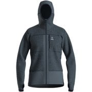 ヴァッシ ミッド フード Vassi Mid Hood Men 606844 Steel Blue Lサイズ [スキー ミドルウェア メンズ]