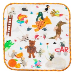 ミニタオル ガーゼハンカチ レオレオニ 15×15cm レオレオニ L-220104