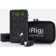 4IN/2OUT モバイル・オーディオ/MIDI インターフェイス 純正マイク/電源アダプタ/キャリング・ケース付属 iRig Pro Quattro I/O Deluxe