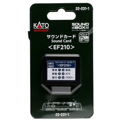 22-231-1 サウンドカード ＜EF210＞ [鉄道模型用アクセサリ]