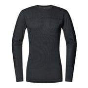 ナチュラル ブレンド テック クルー ネック Natural Blend Tech Crew Neck Men 605089 True Black Sサイズ [アウトドア アンダーウェア メンズ]
