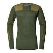 ナチュラル ブレンド テック クルー ネック Natural Blend Tech Crew Neck Men 605089 Seaweed green/Olive Sサイズ [アウトドア アンダーウェア メンズ]