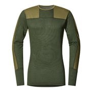 ナチュラル ブレンド テック クルー ネック Natural Blend Tech Crew Neck Men 605089 Seaweed green/Olive Lサイズ [アウトドア アンダーウェア メンズ]