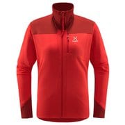 ロック スピッツ ミッド ジャケット ROC Spitz Mid Jacket Women 606212 Poppy red/Corrosion Mサイズ [アウトドア フリース レディース]