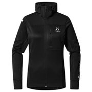 リム ミッド マルチ フード L.I.M Mid Multi Hood Women 607077 True Black Lサイズ [アウトドア フリース レディース]