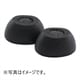 TRUEGRIP PRO イヤーチップ 楕円形 Mサイズ 3ペア TWo-220-C BLK M/3P