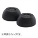 TRUEGRIP PRO イヤーチップ 楕円形 Lサイズ 3ペア TWo-220-C BLK L/3P