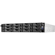最大4.6GHz Intel Xeon E-2224 クアッドコアCPU搭載 リダンダント電源搭載 2U ラックマウント型(レール付) 12ベイ NASキット LOCKERSTOR 12R Pro AS7112RDX/RAIL