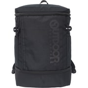 22469025 [OUTDOOR PRODUCTS 2ルーム シフティングドットロゴ リュック 二層式 大容量 BLACK]