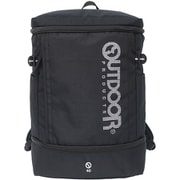 22469025 [OUTDOOR PRODUCTS 2ルーム シフティングドットロゴ リュック 二層式 大容量 WHITE]