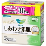 ロリエ しあわせ素肌 多い昼用 22.5cm 羽つき 36個入 [生理用ナプキン]