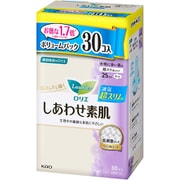 ロリエ しあわせ素肌スリム特に多い昼用 25cm 羽つき 30個入 [生理用ナプキン]