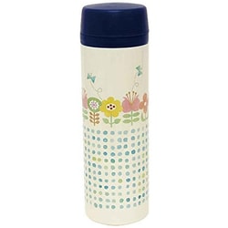 水筒 マグ 500ml ルシェルシュ S ステンレス ブルーフラワー PC-05