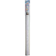 窓 シート 飛散防止 UVカット 92cm丈×90cm巻 複層ガラス・網入りガラス対応 大革命アルファ 飛散防止効果のある窓飾りシート ホワイトフラワー GH-9201
