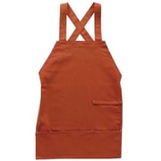 HN041 [アウトドア エプロン バッククロス 63cm ワーク キャンバス 10oz ブリック]