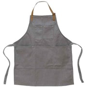 HN040 [アウトドア エプロン 80cm ワーク キャンバス 20oz グレー]