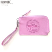 VA-248818 [スヌーピー Fレザー ジップケース ピンク NATURE]