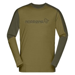 フォルケティン エコライザー メリノ ラウンドネック falketind equaliser merino round Neck M 1201820220 Olive Drab/Olive Night Mサイズ [アウトドア カットソー メンズ]