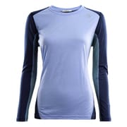 ライトウールスポーツシャツ LightWool Sports Shirt W 1401046750 500332 Purple Impression/Navy Blazer/North Atlantic XSサイズ [アウトドア カットソー レディース]