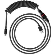 HyperX USB-C Coiled Cable Gray Black HXR-USBCCC-GY/BK