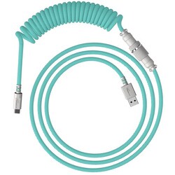 HyperX USB-C Coiled Cable Light Green White HXR-USBCCC-LG/WT
