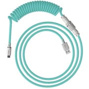 HyperX USB-C Coiled Cable Light Green White HXR-USBCCC-LG/WT