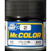 Mr.カラー C2 ブラック [模型用塗料]