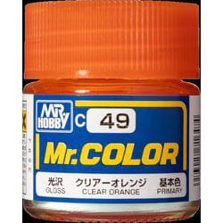 Mr.カラー C49 クリアーオレンジ [模型用塗料]