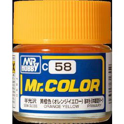 Mr.カラー C58 黄橙色 [模型用塗料]