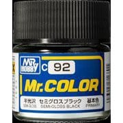 Mr.カラー C92 セミグロスブラック [模型用塗料]